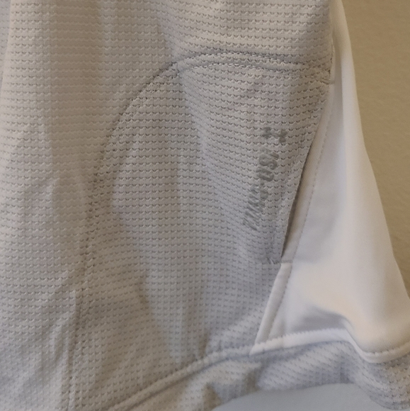 Under Armour XS Heat Gear White & Gray Tank - Picture 6 of 7